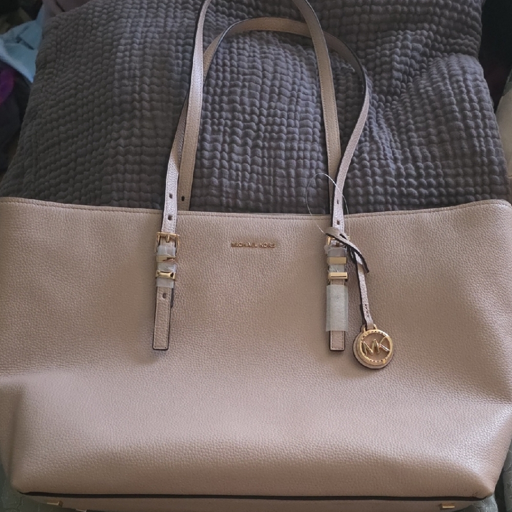 Micheal Kors Quinn lg ez tz tote soft pink